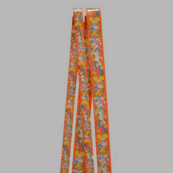 paas lint kleur oranje set van 2 en 3 cm breed lengte 5 meter