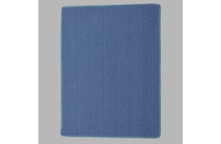 Mat Santorini Blue – 50 x 65 cm, Afgewerkt met Band