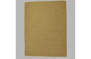 Beige mat met jute rug 55 x 73 cm