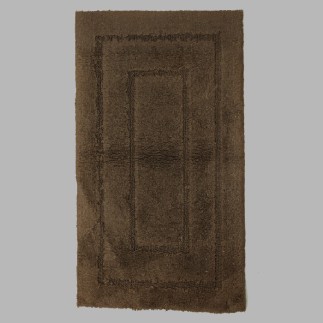 Badmat bruin 60 x 90 cm