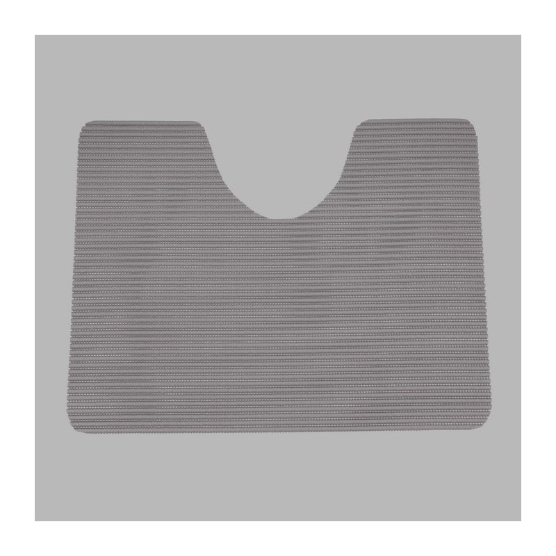 Toiletmat taupe 65 x 50 cm