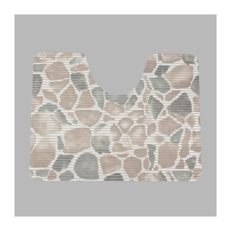 Toiletmat stenen 65 x 50 cm Toiletmat stenen 65 x 50 cm