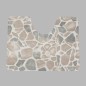 Toiletmat stenen 65 x 50 cm Toiletmat stenen 65 x 50 cm