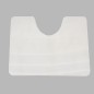 Toiletmat creme 65 x 50 cm Toiletmat creme 65 x 50 cm