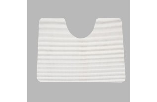 Toiletmat creme 65 x 50 cm