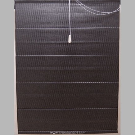 Foldable black curtain system h 155 x br 120 cm