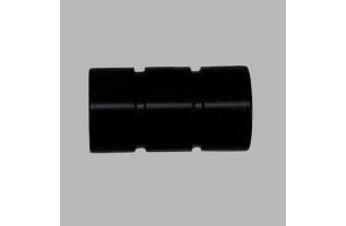 Tringle à rideaux pour rail complet 20 mm noir en différentes longueurs