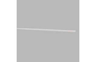 Gordijn railroede 20 mm kleur wit in verschillende lengtes