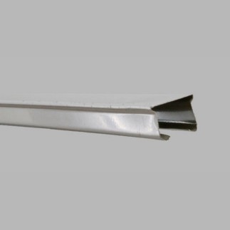 Rails de rideaux complet extensible U-rails blanc en différentes longueurs