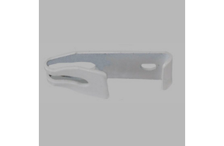 Rails de rideaux complet extensible U-rails blanc en différentes longueurs