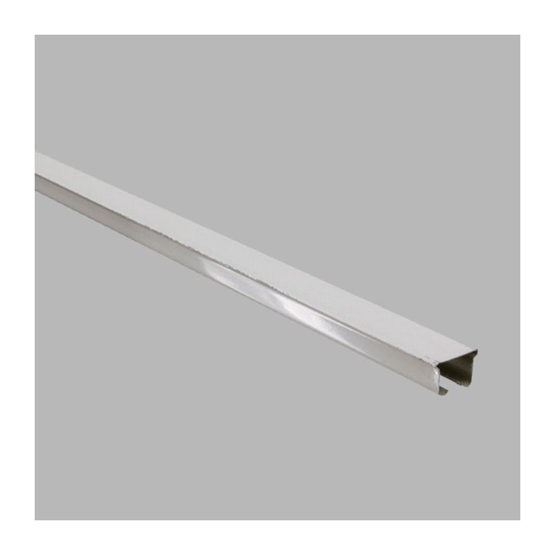 Rails de rideaux avec pédestal blanc en différentes longueurs Rails de rideaux avec pédestal blanc en différentes longueurs