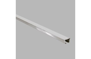 Rails de rideaux avec pédestal blanc en différentes longueurs