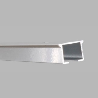 Complete pre-drilled curtain rails in white in various lengths