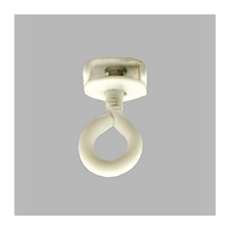 Endstops curtain tracks color with round eye white per piece Endstops curtain tracks color with round eye white per piece