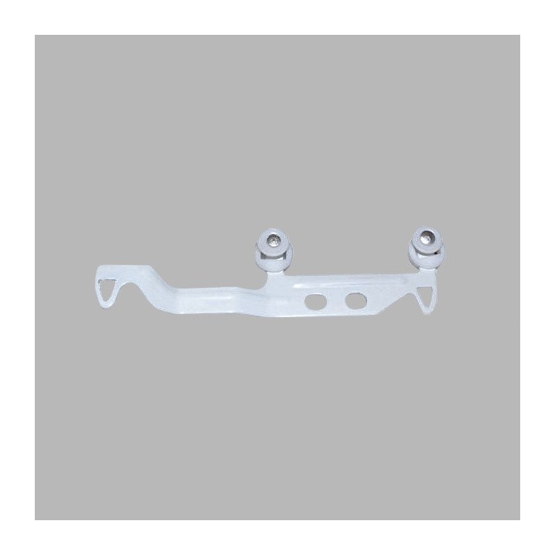 Overlap curtain glider curtain tracks white 2 pcs Overlap curtain glider curtain tracks white 2 pcs