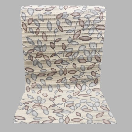 Tapis antidérapant 65 cm de large branche avec des feuilles