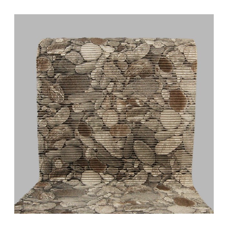 Anti-slip mat 65 cm wide color grey boulders Anti-slip mat 65 cm wide color grey boulders
