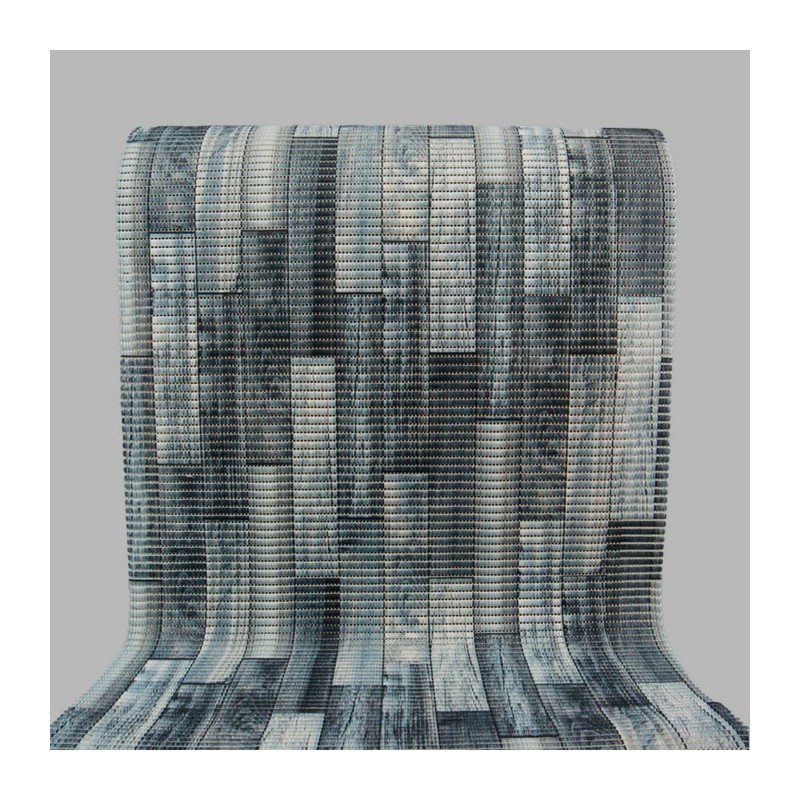 Antislipmat 65 cm breed kleur blauw hout Antislipmat 65 cm breed kleur blauw hout