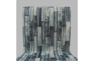 Antislipmat 65 cm breed kleur blauw hout