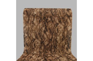 Anti-slip mat 65 cm wide brown marbled