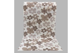 Anti-slip mat 65 cm wide flowers