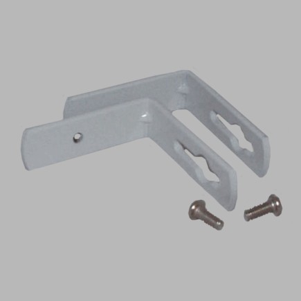 Supports for curtain tracks color white length 5 - 15 - 20 cm per piece