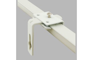 Supports for curtain tracks color white length 5 - 15 - 20 cm per piece
