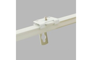 Supports for curtain tracks color white length 5 - 15 - 20 cm per piece