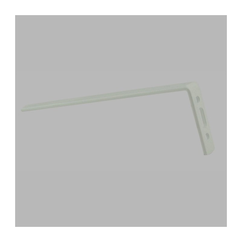 Distance wall brackets for curtain tracks white 20 cm long per piece Distance wall brackets for curtain tracks white 20 cm long per piece