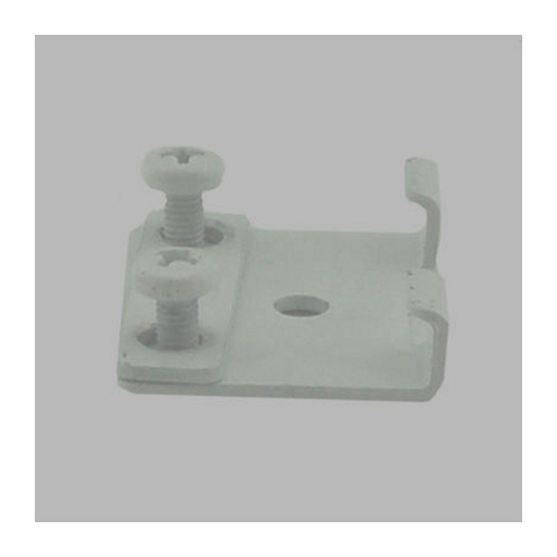 Clamps for wall support of curtain tracks per piece Clamps for wall support of curtain tracks per piece