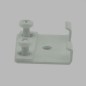 Clamps for wall support of curtain tracks per piece Clamps for wall support of curtain tracks per piece