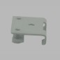Clamps for wall support of curtain tracks per piece Clamps for wall support of curtain tracks per piece