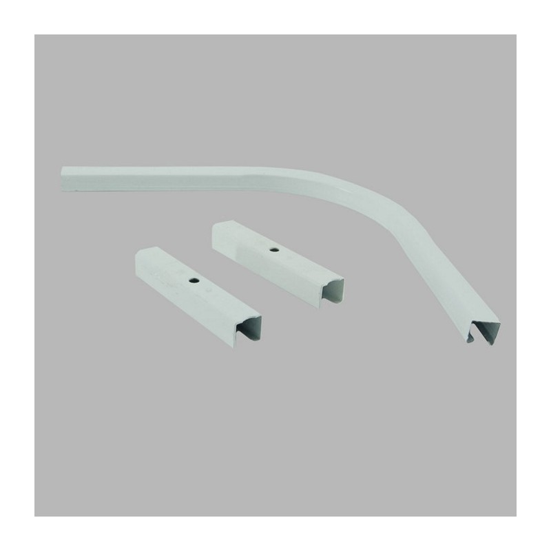 Corner 90 for curtain tracks with 2 connection pieces white Corner 90 for curtain tracks with 2 connection pieces white