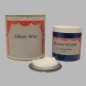 Cire de soie 400ml et peinture craie St Helena Blue 250ml