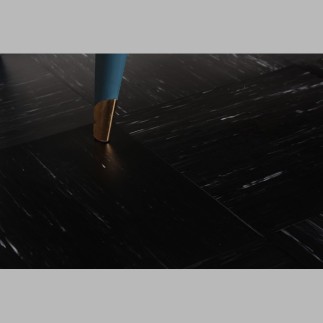 floor tile of pvc marble black 32 x 32 cm thickness1 5 mm