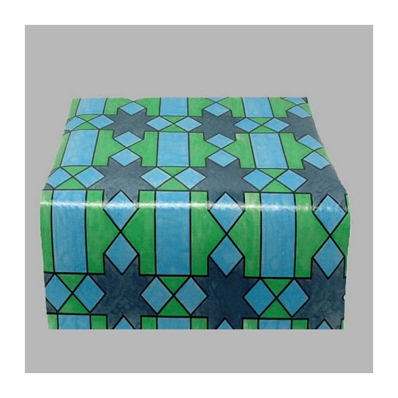 raamfolie kleef laag blok kruis design 45 x 200 cm