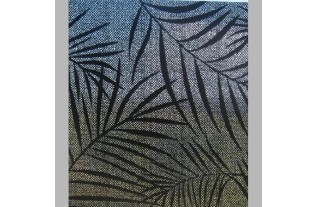 Lineafix fenêtre film statique design palms Cornwall Black largeur 46 cm