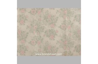 satin fabric with flowers