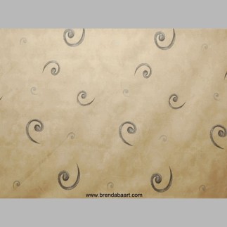 marble fabrics with curls