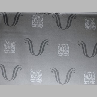 batiste fabric with drawing gray