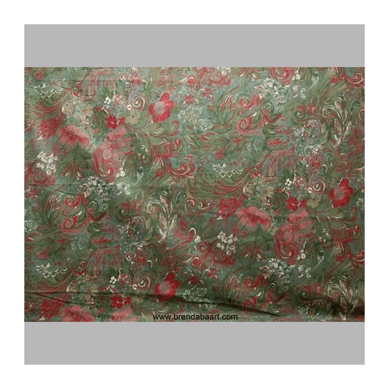 stof met bordeau bloem kleur groen stof met bordeau bloem kleur groen