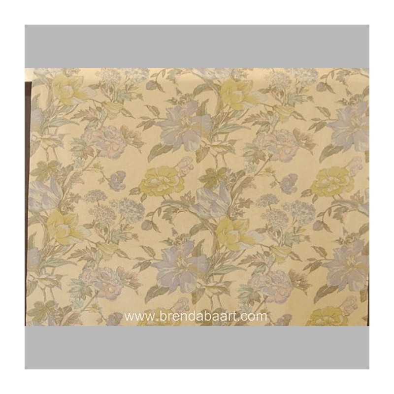 de tissu avec un design fleur pourpre