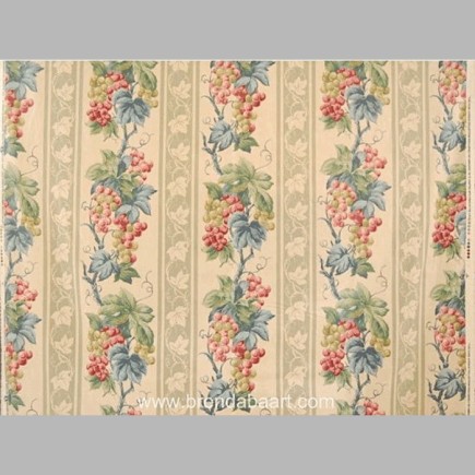 fabric with grape design