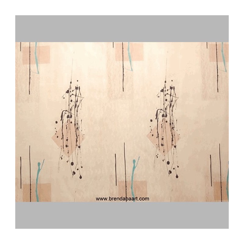 crème avec noir tissu