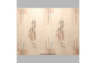 stof creme met zwart