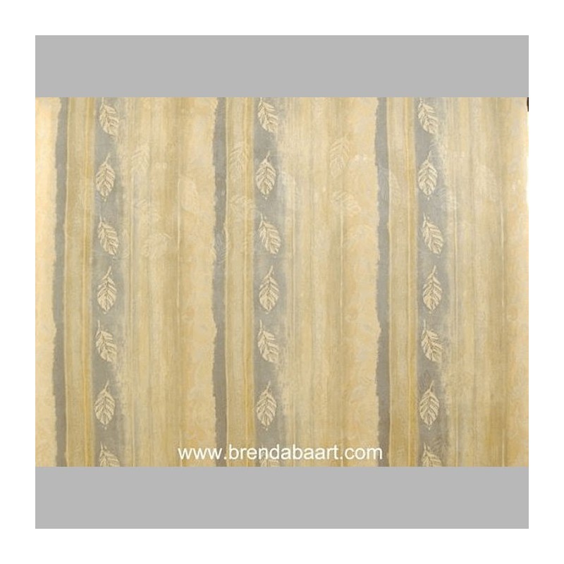 tissu avec feuilles brillantes et bande verte tissu avec feuilles brillantes et bande verte