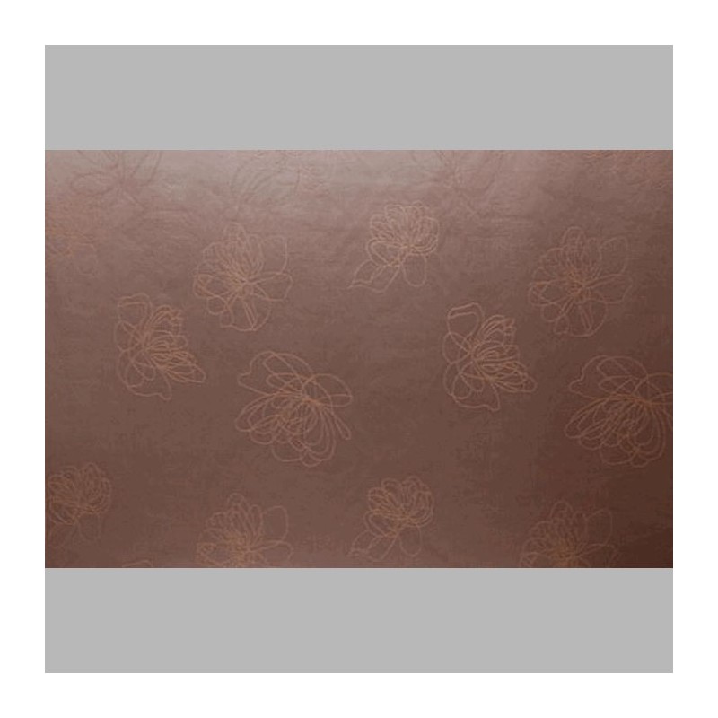 fabric with flower pattern Color Brown fabric with flower pattern Color Brown