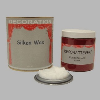Silken Wax Set – Carmine Red