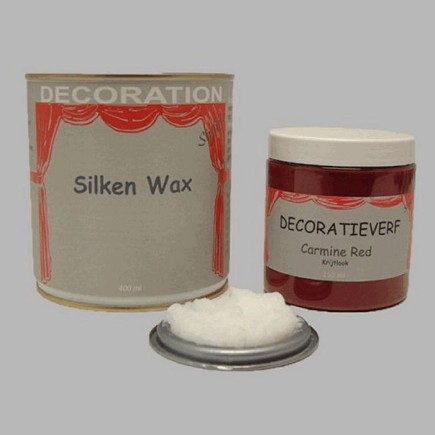 Silken Wax Set – Carmine Red