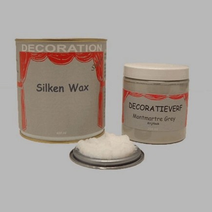 Silken wax (400ml) and chalk paint Montmartre Grey(250ml)
